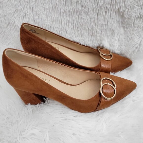 Michael By Michael Shannon Women's Izabella Block Heels Dress Shoe Size 7 - Picture 2 of 9